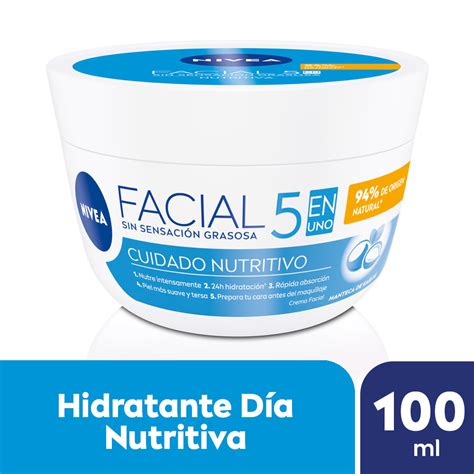 Nivea Crema 5 En 1 Cuidado Nutritivo Todo Tipo De Piel Perfumerías