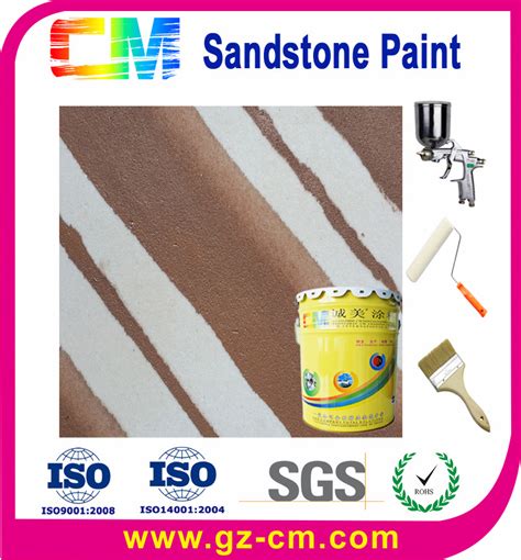 Anti Cracking Exterior Sandstone Paint Nano Sandstone Paint China