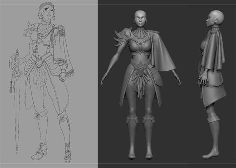 Beginner's Game Character - ZBrushCentral