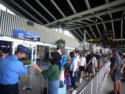 Arus Mudik Di Bandara Soekarno Hatta Antara Foto