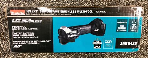 New In Box Makita Xmt04zb 18v Lxt Sub Compact Brushless Lithium Ion