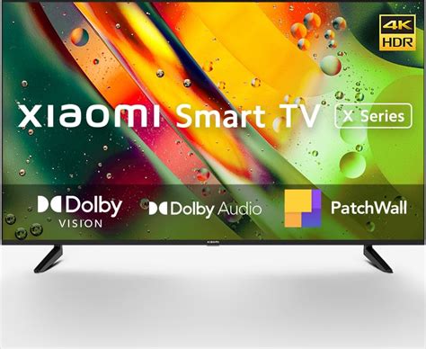 Xiaomi X Series Inch K Ultra Hd Smart Led Tv Price In India