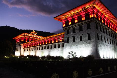 Dzong Von Thimphu Foto And Bild Asia Bhutan South Asia Bilder Auf