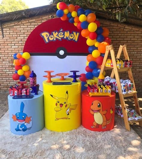 Festa Pokémon 70 Inspirações Criativas E Alegres Para Decorar Festa