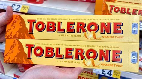 Toblerone Has Launched A Brand New Chocolate Orange Flavour Proper