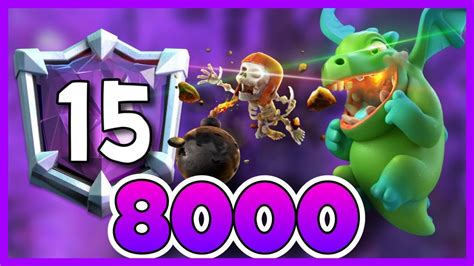 Road To 8000 Trophies With Golem Clashroyale Youtube