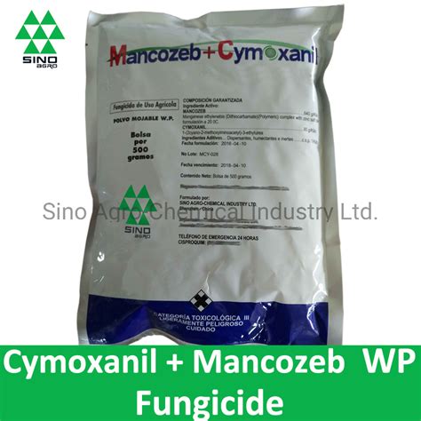 Fungicide Pesticide Cymoxanil Mancozeb Wp Bactericide And