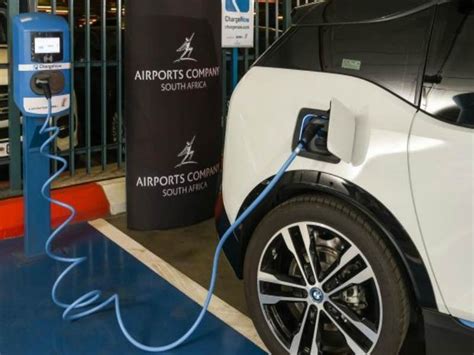 Three major South African airports unveil EV charging stations