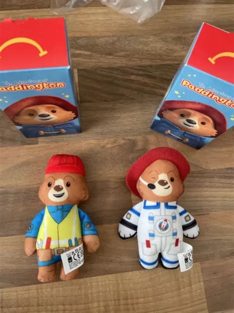 Mcdonalds Happy Meal Toys Paddington Bear Construction Builder