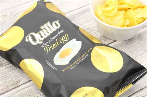 The Spanish Fried Egg Flavored Potato Chips Are Mysteriously Fried Eggs Its Sold At Plaza