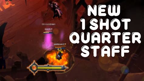 NEW Insane 1 Shot Quarterstaff Build On Albion Online YouTube