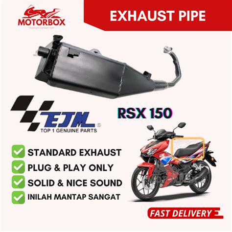 100 Engjaya Honda Rsx 150 Standard Exhaust Pipe Rsx150 Rsx 150 Rs X