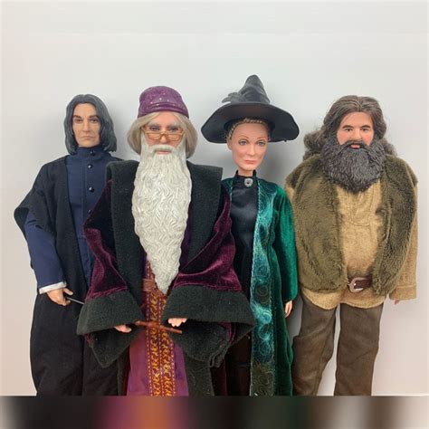 Harry Potter Professor Dolls Albus Dumbledore Minerva Mcgonagall