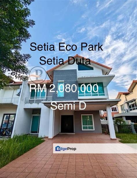 Setia Duta Setia Eco Park For Sale Rm By Priscilla Edgeprop My