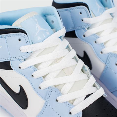 кроссовки Air Jordan 1 High Light Blue White купить за 3145 руб в интернет магазине кроссовок