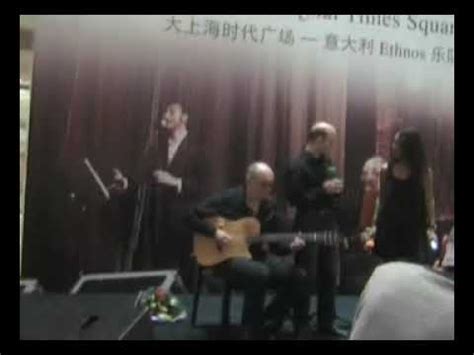 Graziano Accinni Ethnos Trio Sue Shen O Sole Mio Live Times Square