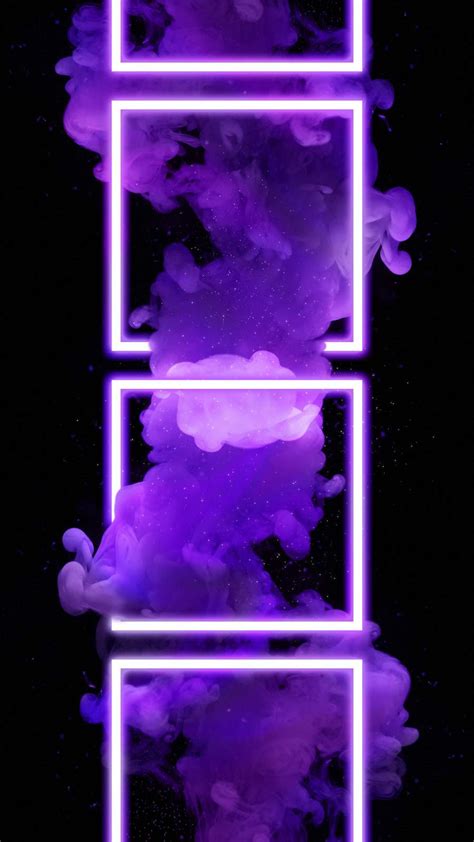 Neon Smoke - iPhone Wallpapers