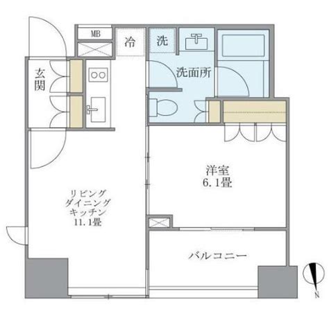 アパートメンツタワー麻布十番 501号室 東京都港区 水商売賃貸ならナイトハウス