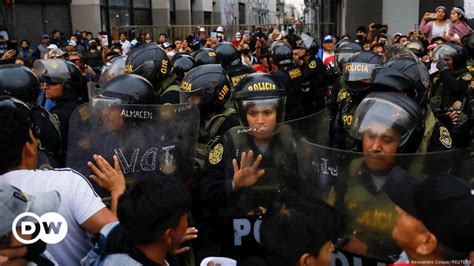 Protestas En Perú Dejan Dos Manifestantes Fallecidos Dw 12122022