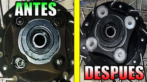 Cambio De Bujes De Llanta Trasera Moto Vento Express Ft