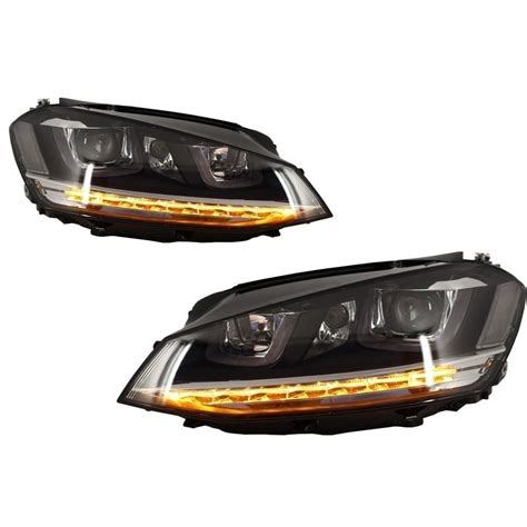 Kit Phares D Led Vw Golf Avec Clignotants S Quentiels Dynamiques