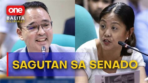 OBP Sen Nancy Binay Nag Walkout Matapos Ang Sagutan Nila Ni Sen