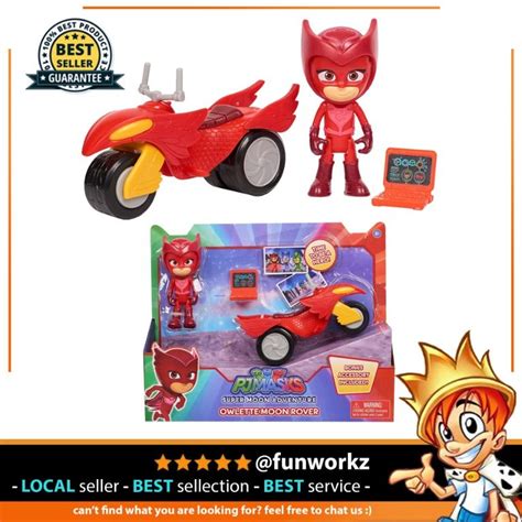 Pj Masks Super Moon Adventure Space Rover Owlette Hobbies And Toys Toys And Games On Carousell