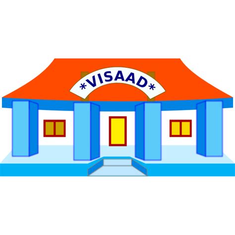 School building vector image | Free SVG