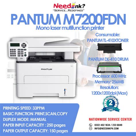 Pantum M Fdn Mono Laser Multifunction Printer Lazada Ph