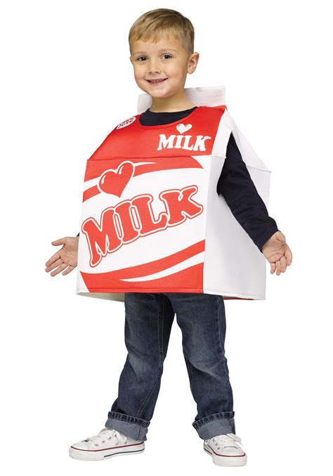 Child Cookies and Milk Costume | Kid's Food Costumes