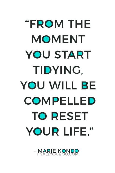 75 Marie Kondo Quotes for Tidying Up Your Life