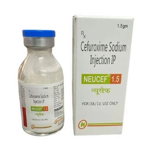 Liquid Allopathic Cefuroxime Sodium Injection Ip Packaging Size Gm