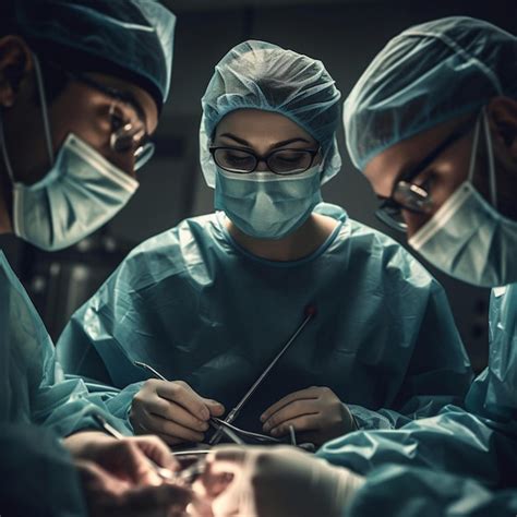 Premium Ai Image Doctors On Surgery