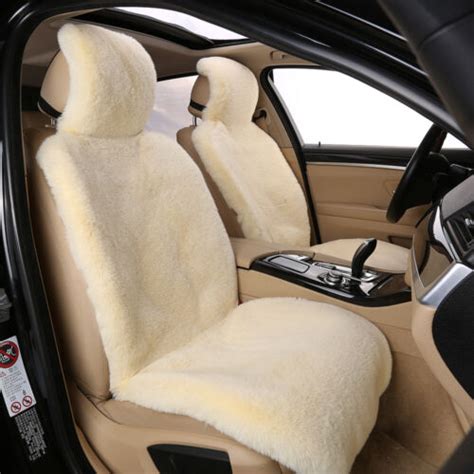 Sheep Skin Seat Cover Velcromag