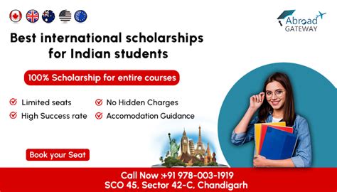 Best International Scholarships For Indian Students Abroad Gateway