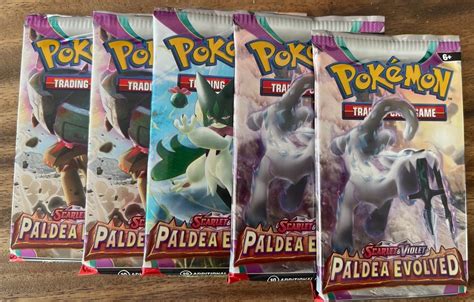 Pokemon Paldea Evolved 5 Booster Kaufen Auf Ricardo