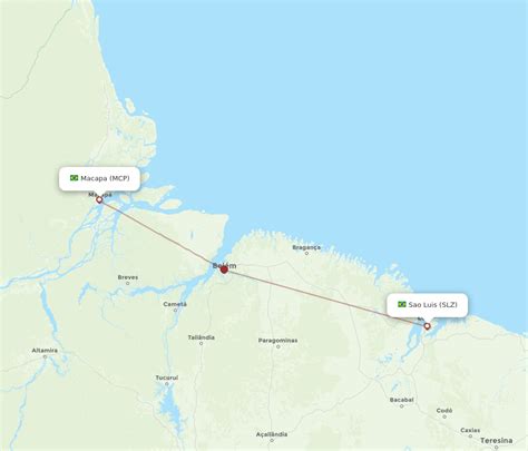 Flights From Macapa To Sao Luiz Mcp To Slz Flight Routes