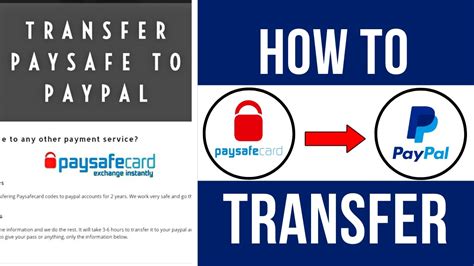 How To Transfer Paysafecard To Paypal Easy Method YouTube