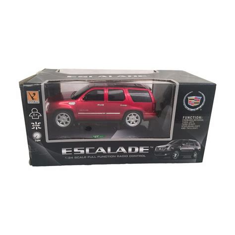 Cadillac Escalade R/C Radio Remote Control SUV Car 1:24 Scale (Red ...