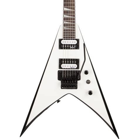 Jackson JS32 King V - White With Black Bevel