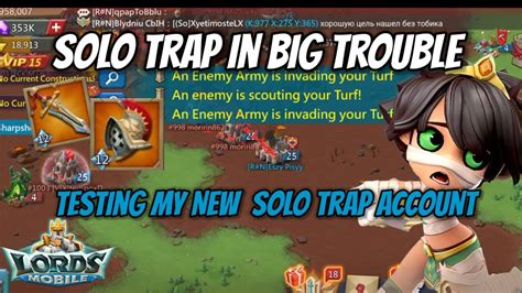 Solo Trap In Big Trouble Defend Big Gangbang Testing My New T2T3 Solo