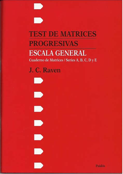 Manual Raven Escala General 1 Pdf TEST DE MATRICES PROGRESIVAS DE