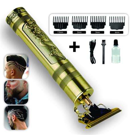 Aparador De Barba Profissional - Aparador de Pelo Cabelo Barba Profissional Hair Trimmer em Promoção na ...