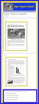 8th Grade NC EOG Test Prep Reading Tests Printable SELF GRADING NC