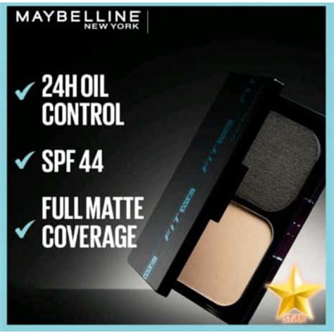 Jual Maybelline Fit Me Matte And Poreless 24hr Oil Control Powder Foundation Shopee Indonesia