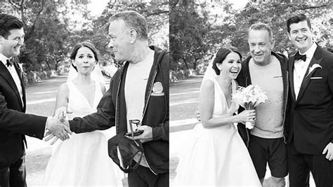 Tom Hanks Proves Hes The Best By Photobombing Couples Wedding Photos