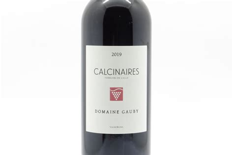 Igp C Tes Catalanes Les Calcinaires Domaine Gauby Rouge