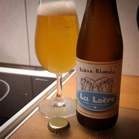 Dégustation de le bière blonde La Loère CraftBeer Bio Loire