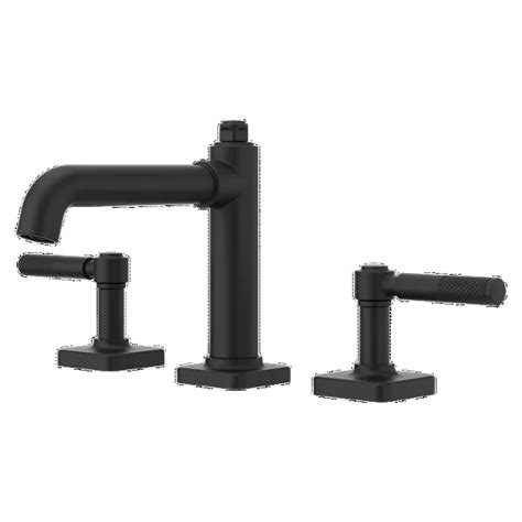 Matte Black Hillstone Lg49 Hlsb 2 Handle 8 Widespread Bathroom Faucet Pfister Faucets