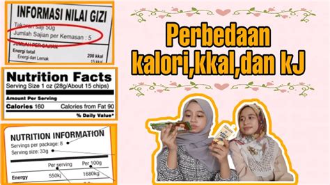 Ternyata Tabel Informasi Gizi Nutrition Facts Tiap Negara Berbeda